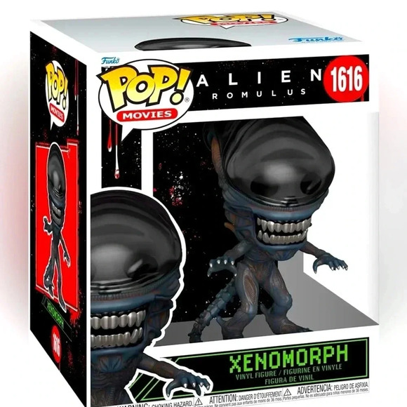 Funko POP! Super: Alien Romulus - Xenomorph - #1616 - BNIB 🖤💚 - Picture 1 of 6